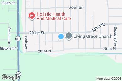 Map image of the property - 20131 Oak Ln