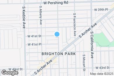 Map image of the property - 3001 W 41st St