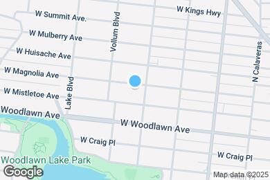 Map image of the property - 1914 W Magnolia Ave
