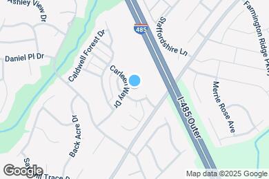Map image of the property - 13646 Carleen Way Dr