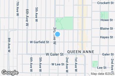 Map image of the property - 1610 3rd Ave W