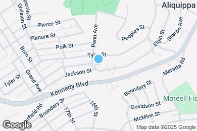 Map image of the property - 208 Penn Ave