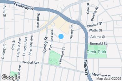 Map image of the property - 40 Dunbar Ave