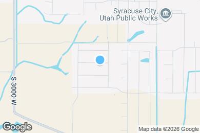 Map image of the property - 2625 W 3290 S