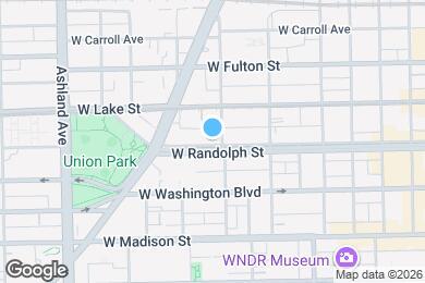 Map image of the property - 1356 W Randolph St