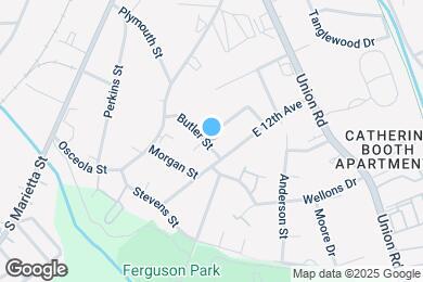Map image of the property - 1230 Butler St