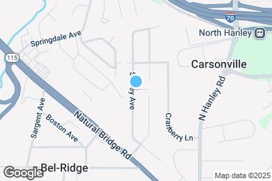 Map image of the property - 4000 Shirley Dr