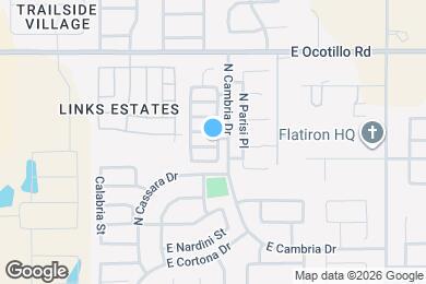 Map image of the property - 1150 E Ferrara St
