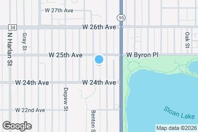 Map image of the property - 2442 Benton St