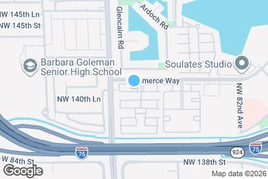 Map image of the property - 8511 NW 141st Ter