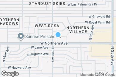 Map image of the property - 3827 W Loma Ln