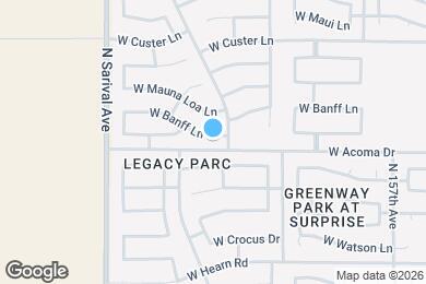 Map image of the property - 16037 W Banff Ln