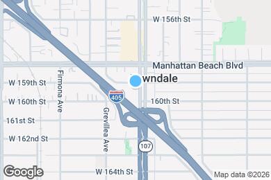 Map image of the property - 15901 Hawthorne Blvd