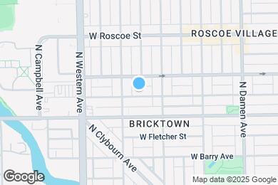 Map image of the property - 2234 W Melrose St