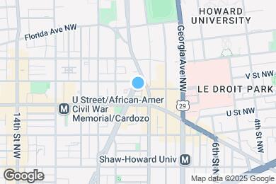 Map image of the property - 2015 Vermont Ave