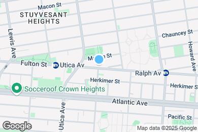 Map image of the property - 1799 Fulton St
