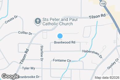 Map image of the property - 2490 Brentwood Rd