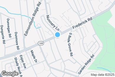 Map image of the property - 6313 Frederick Rd