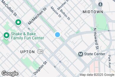 Map image of the property - 1214 Eutaw Pl