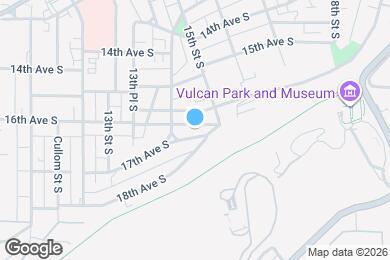 Map image of the property - 1414 17th Ave S