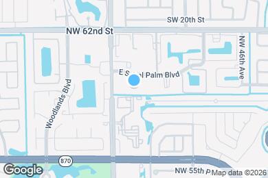 Map image of the property - 5190 E Sabal Palm Blvd