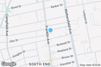 Map image of the property - 356 Franklin Ave