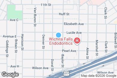 Map image of the property - 1806 Collins Ave