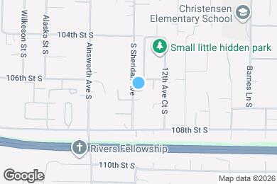 Map image of the property - 10613 S Sheridan Ave