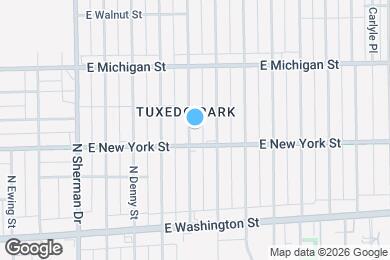 Map image of the property - 315 N Grant Ave