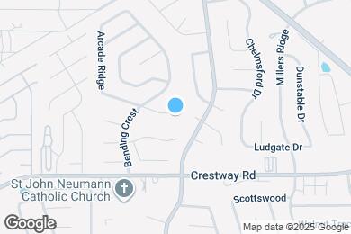 Map image of the property - 6818 Barton Rock Ln