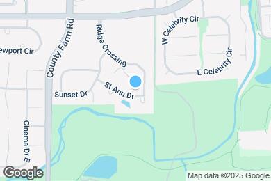 Map image of the property - 1657 St Ann Dr