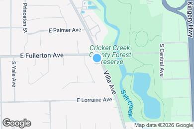 Map image of the property - 410 S Villa Ave