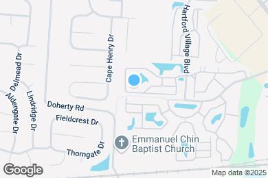 Map image of the property - 5588 Cypress Chase