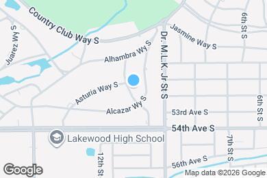 Map image of the property - 5120 Aragon Way S