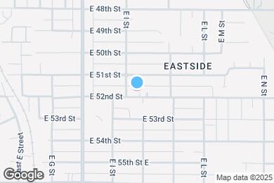 Map image of the property - 911 E 52nd St