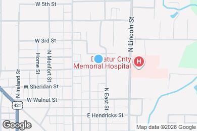 Map image of the property - 220 N East St
