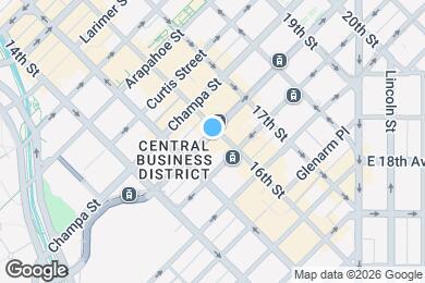 Map image of the property - 720 16th St Mall