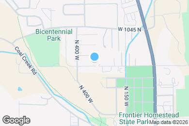 Map image of the property - 320 W 900 N