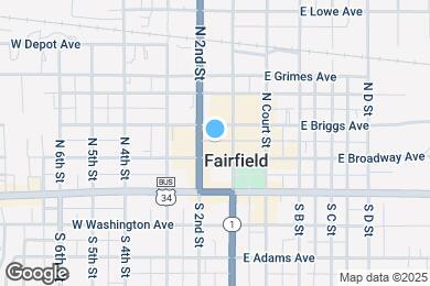Map image of the property - 111 W Broadway Ave