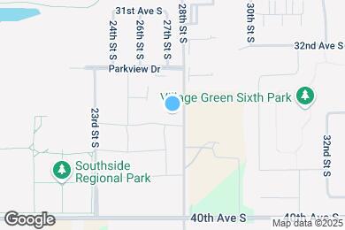 Map image of the property - 2702 36th Ave S