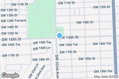 Map image of the property - 3170 SW 16th St