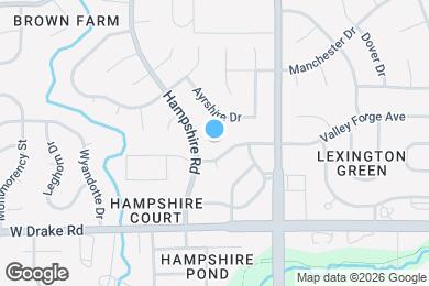 Map image of the property - 2450 Hampshire Rd