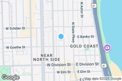 Map image of the property - 1320 N Dearborn St
