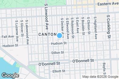 Map image of the property - 815 S Potomac St