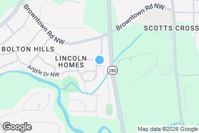 Map image of the property - 1639 Bridgeport Dr NW