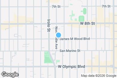 Map image of the property - 3152 James M Wood Blvd