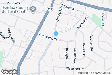 Map image of the property - 4199 University Dr