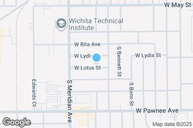 Map image of the property - 2304 W Lotus St