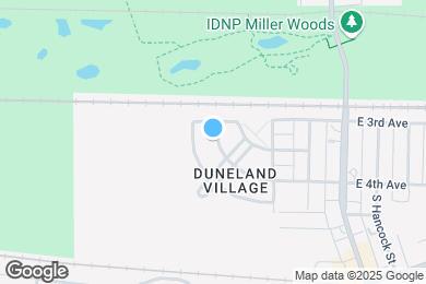 Map image of the property - Duneland Village Apartments