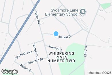 Map image of the property - 13400 Oakwood Drive